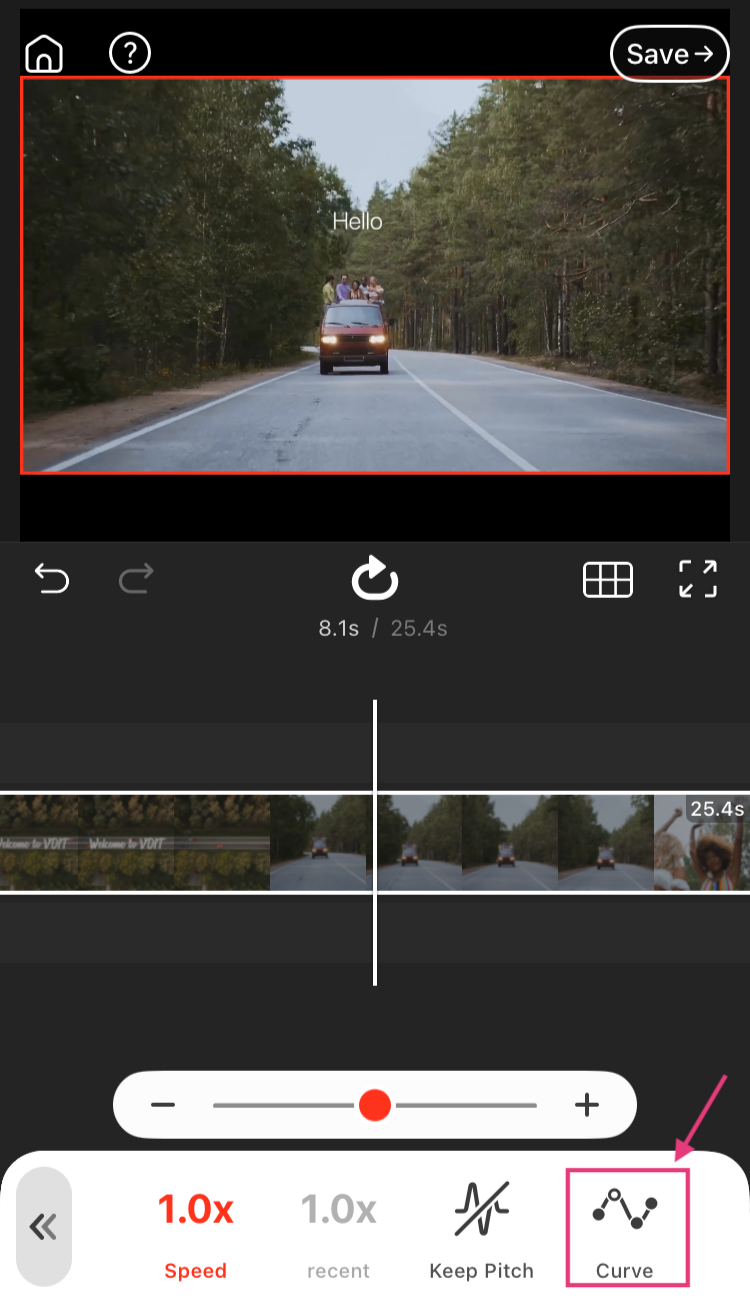 How to Adjust Speed – VDIT - Video-Editor